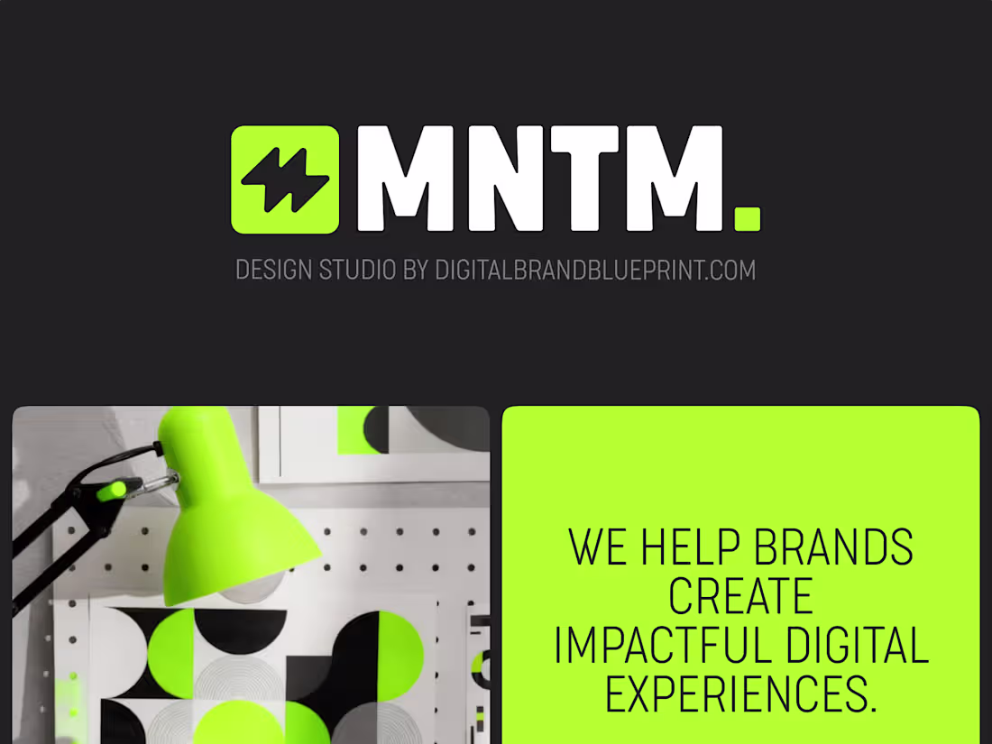 Cover image for I truly enjoyed working on this identity showcase for Momentum!