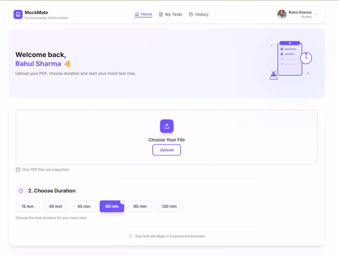 Cover image for Developed “MockMate”, an AI-powered learning