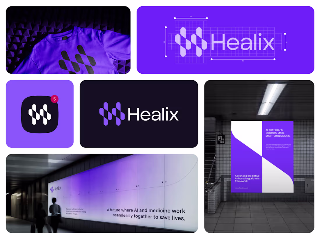 Cover image for AI Health Care Logo & Brand Identity