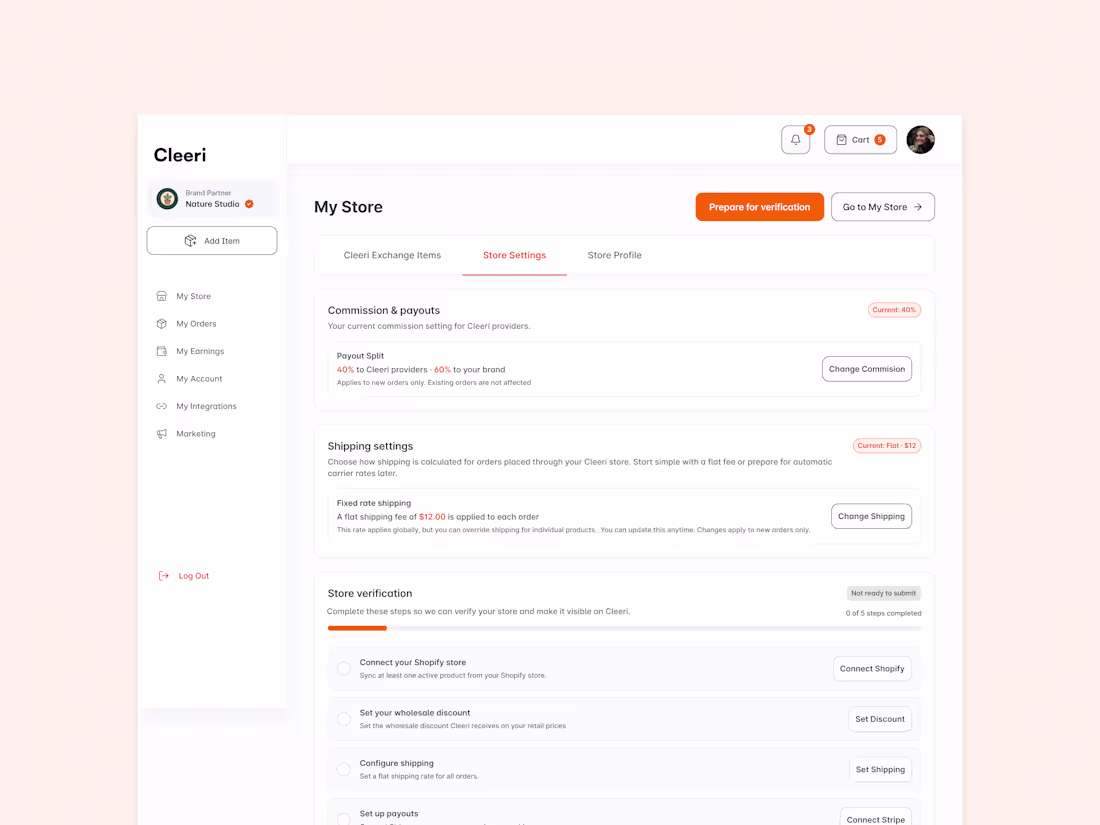 Cover image for Cleeri is a marketplace platform