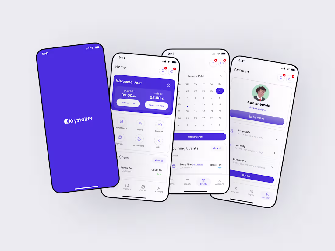 Cover image for KrystalHR Mobile App