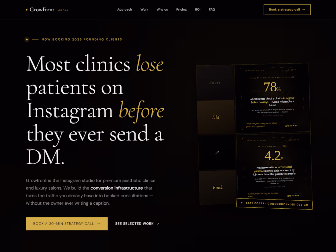 Cover image for Full landing page built for