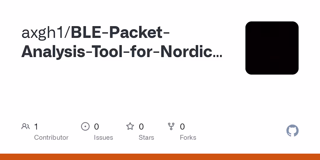 Cover image for axgh1/BLE-Packet-Analysis-Tool-for-Nordic-Modules-CMU-and-BMU