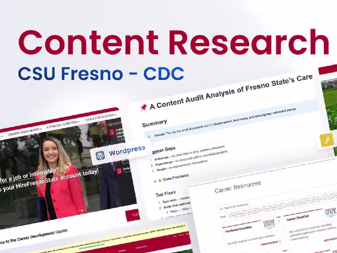 Cover image for Fresno State CDC
- Maintained and
