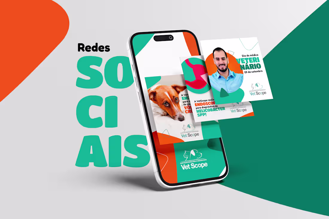 Cover image for Redes Sociais - Vet Scope