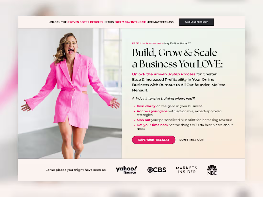 Cover image for Landing Page Design