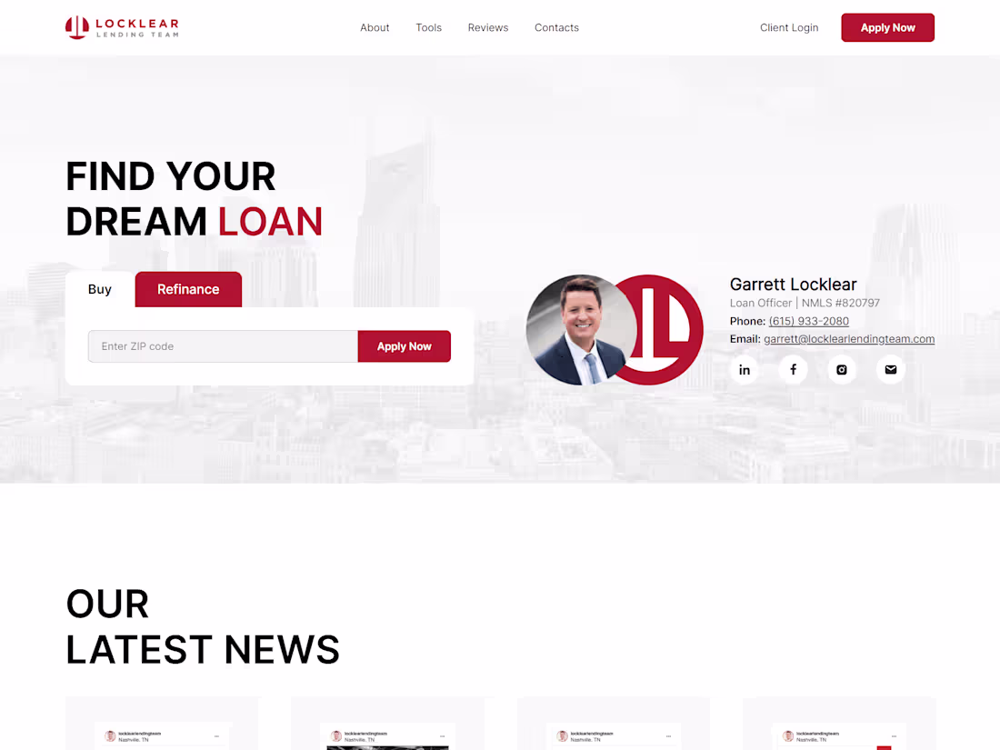 Cover image for LO Website