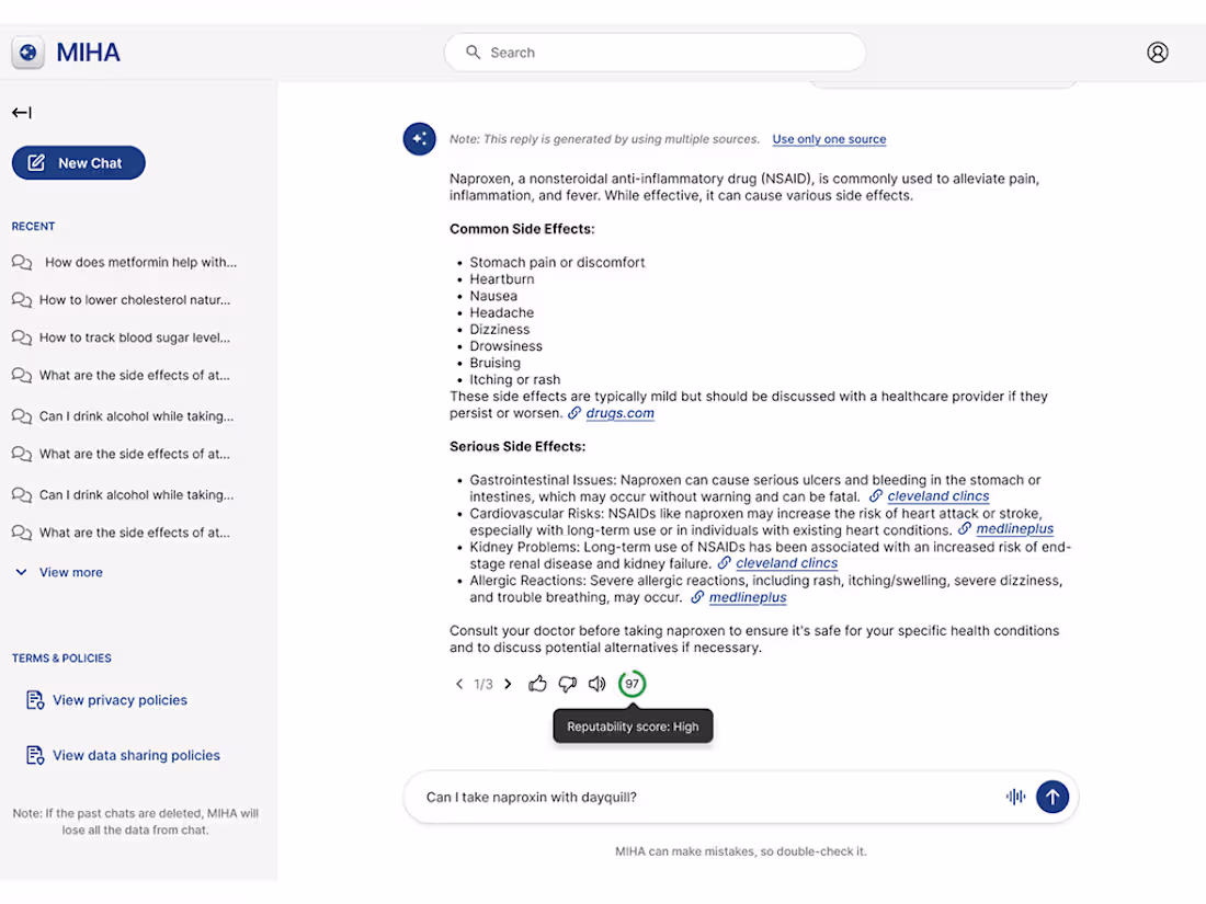 Cover image for AI LLM Chatbot Design for Health Information