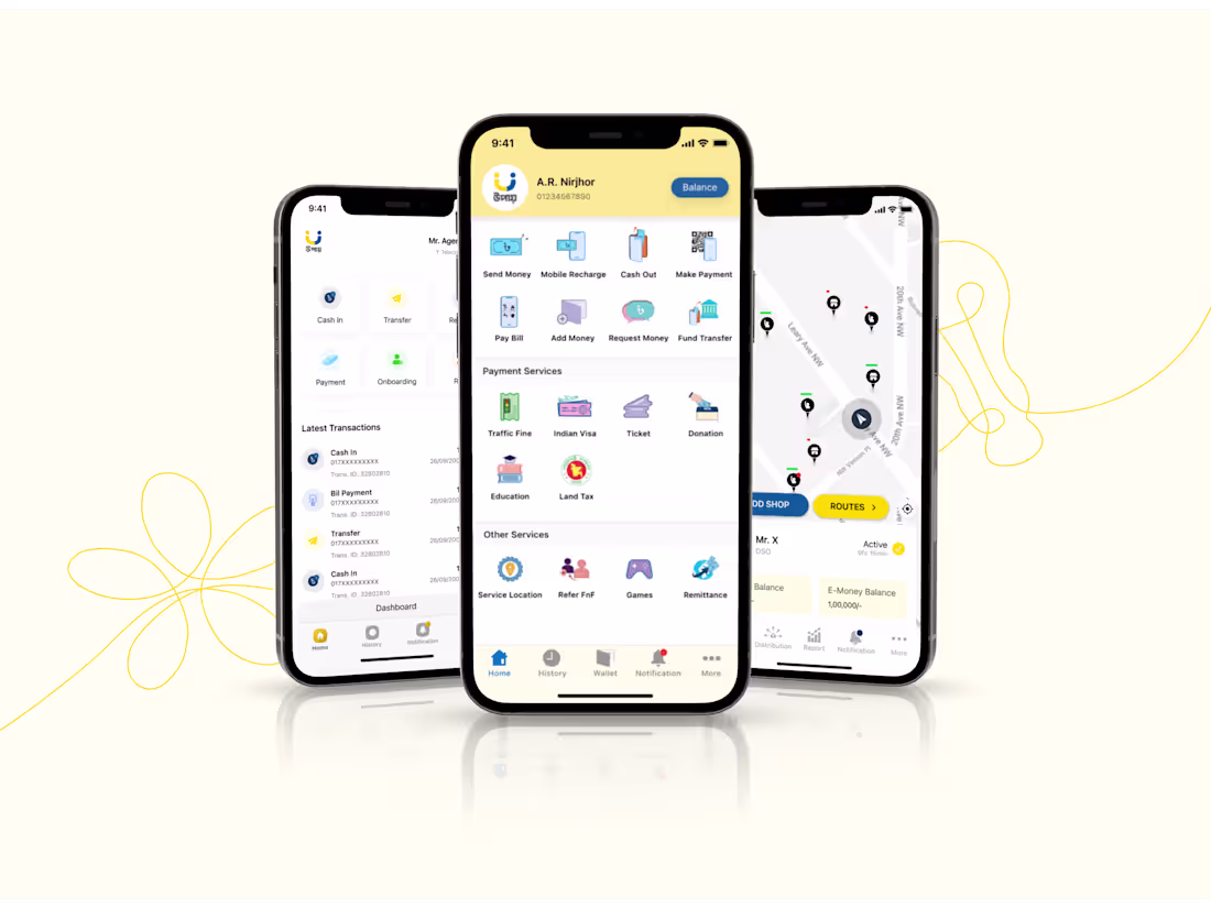 Cover image for Designing one of the biggest Mobile Financial Service