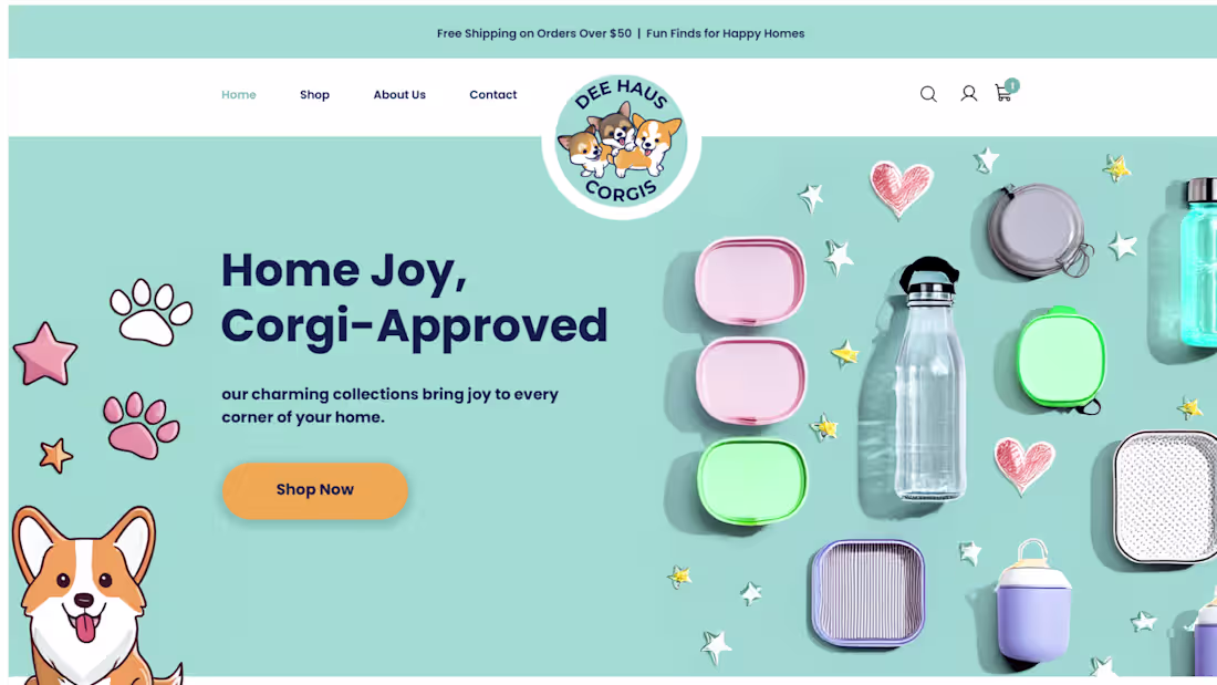 Cover image for I developed this Shopify website