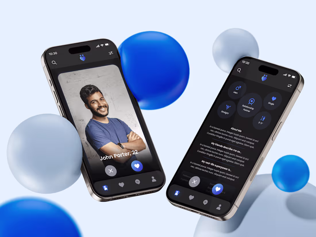 Cover image for TRU Dating: Mobile App UX/UI Design
