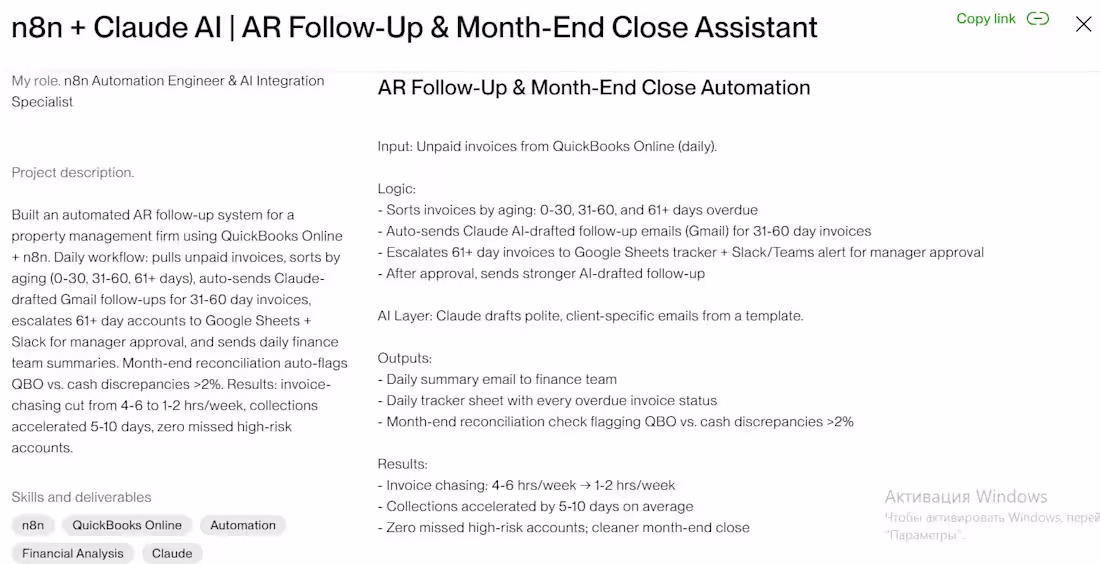 Cover image for Built an automated AR Follow-Up