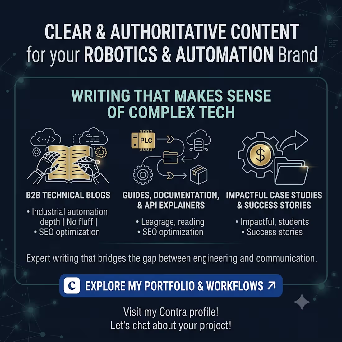 Cover image for 🤖 Robotics & Automation Content