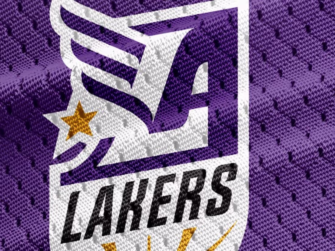 Cover image for BA project "La Lakers Rebrand"