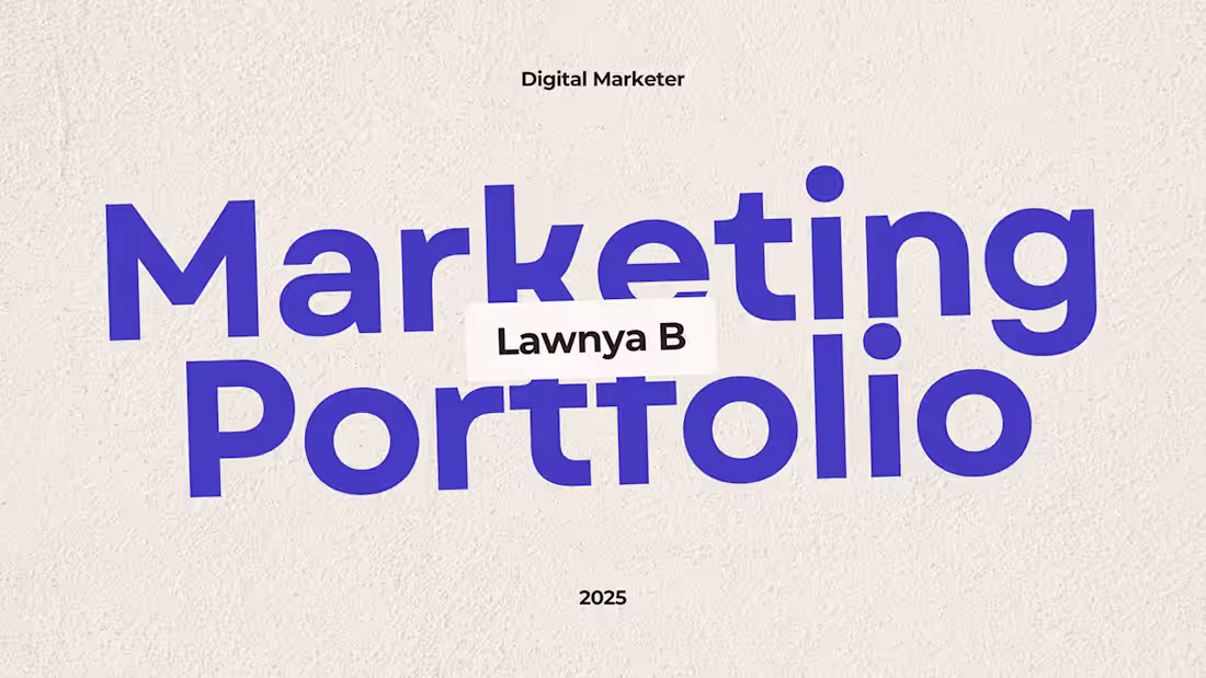 Cover image for Portfolio