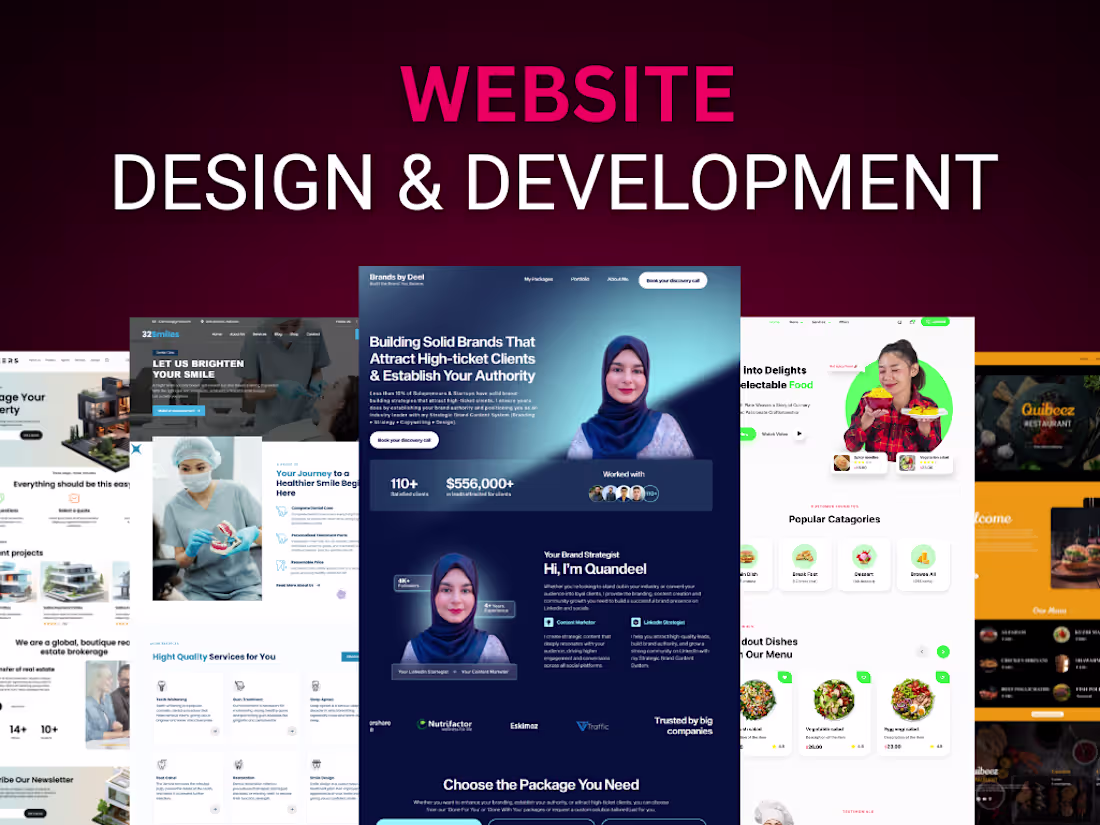 Cover image for Fully Responsive Website Design & Development