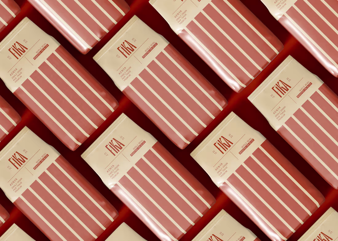 Cover image for Fika - Packing Design for a Coffee Brand