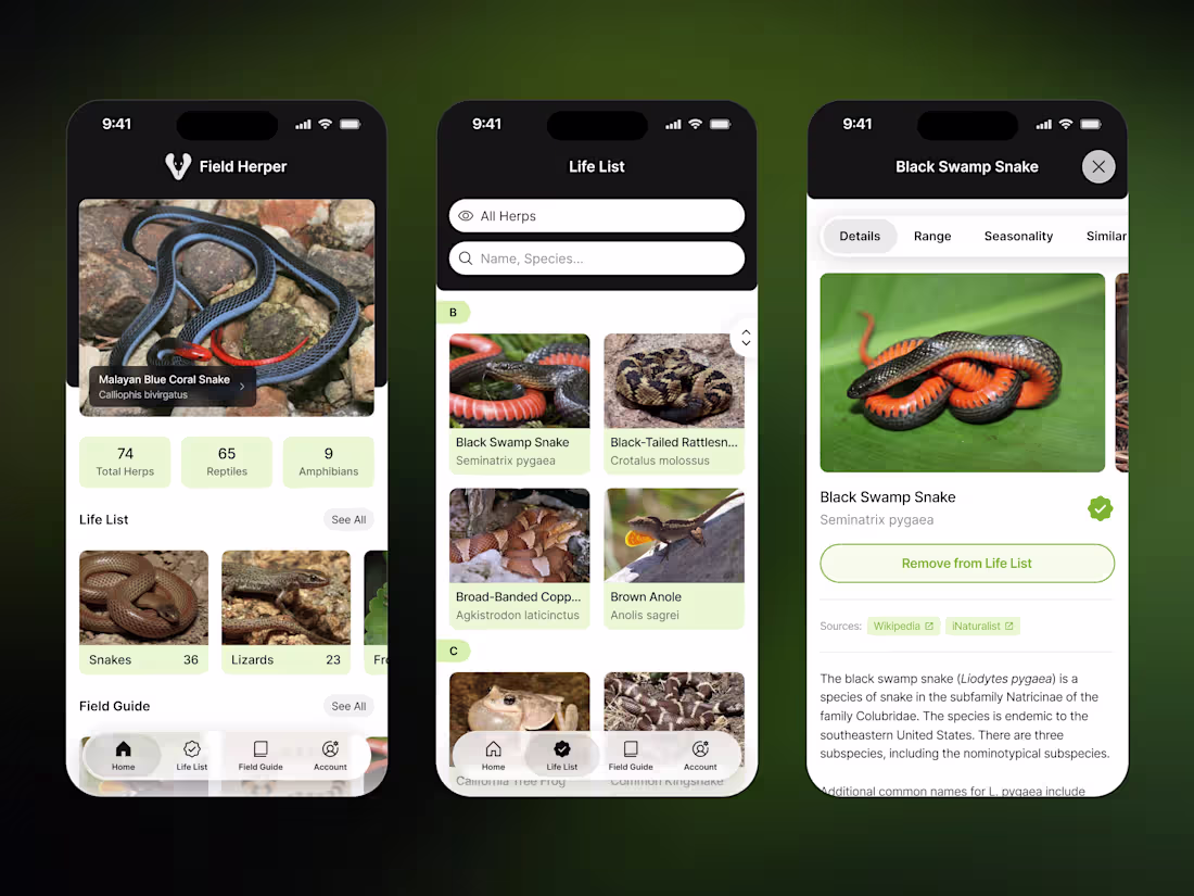 Cover image for Field Herper Product Design