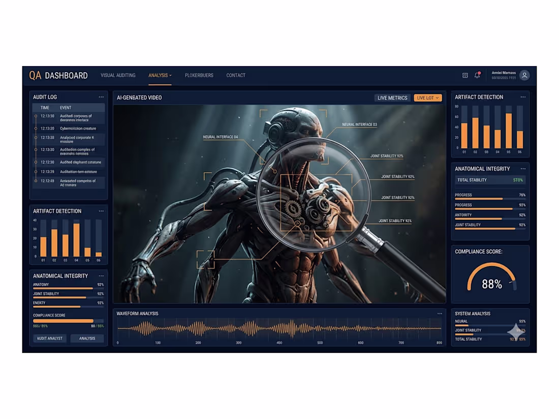 Cover image for Forensic AI Video Audit