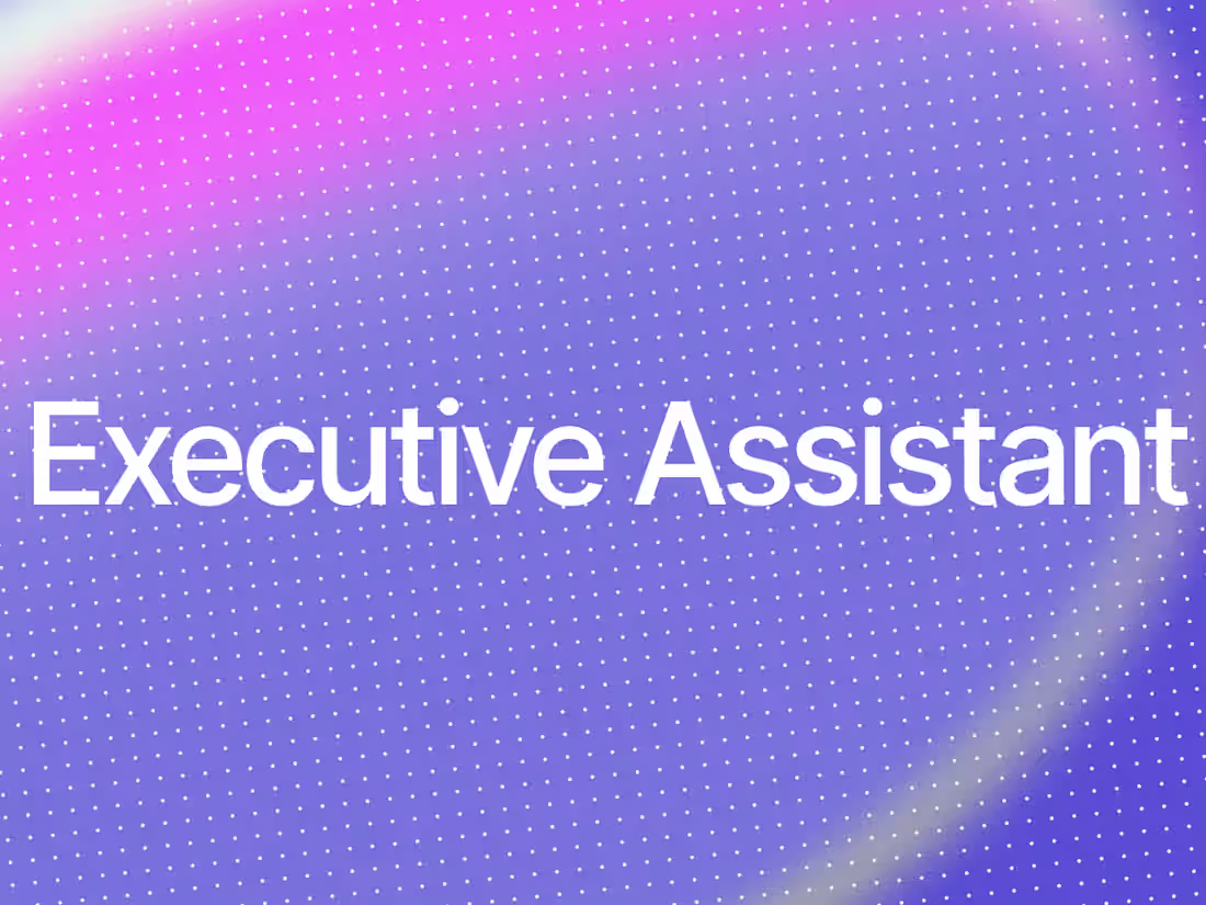 Cover image for Executive Assistance