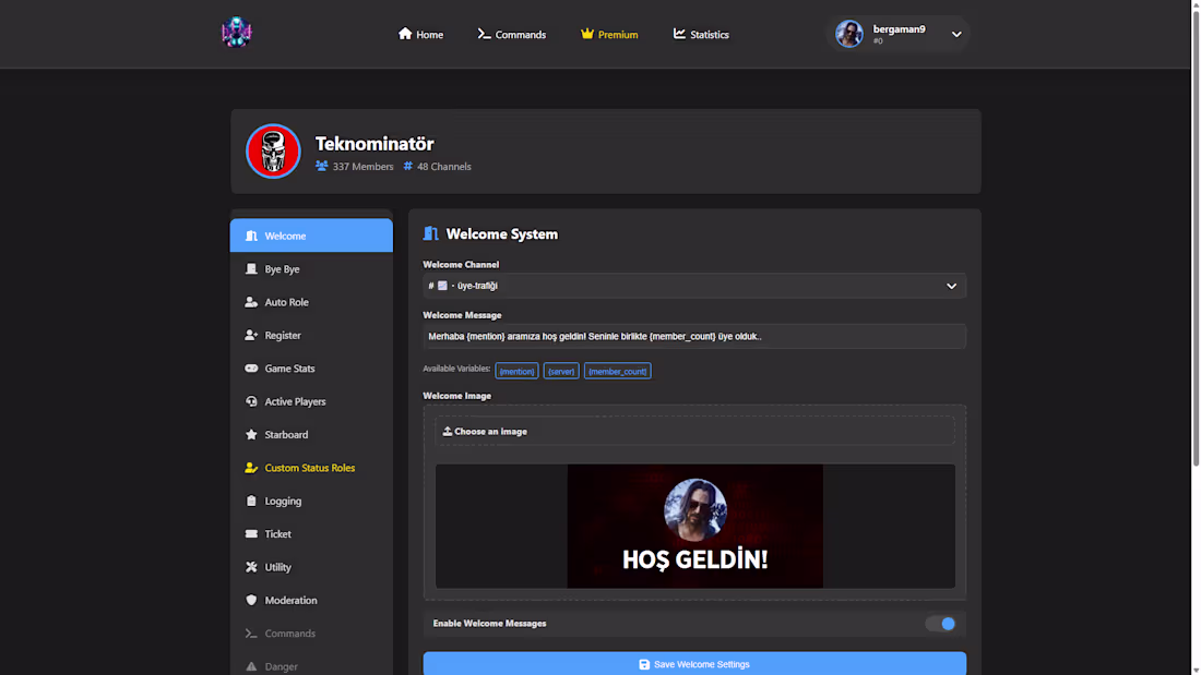 Cover image for Contro — Discord Bot & Web Management Dashboard