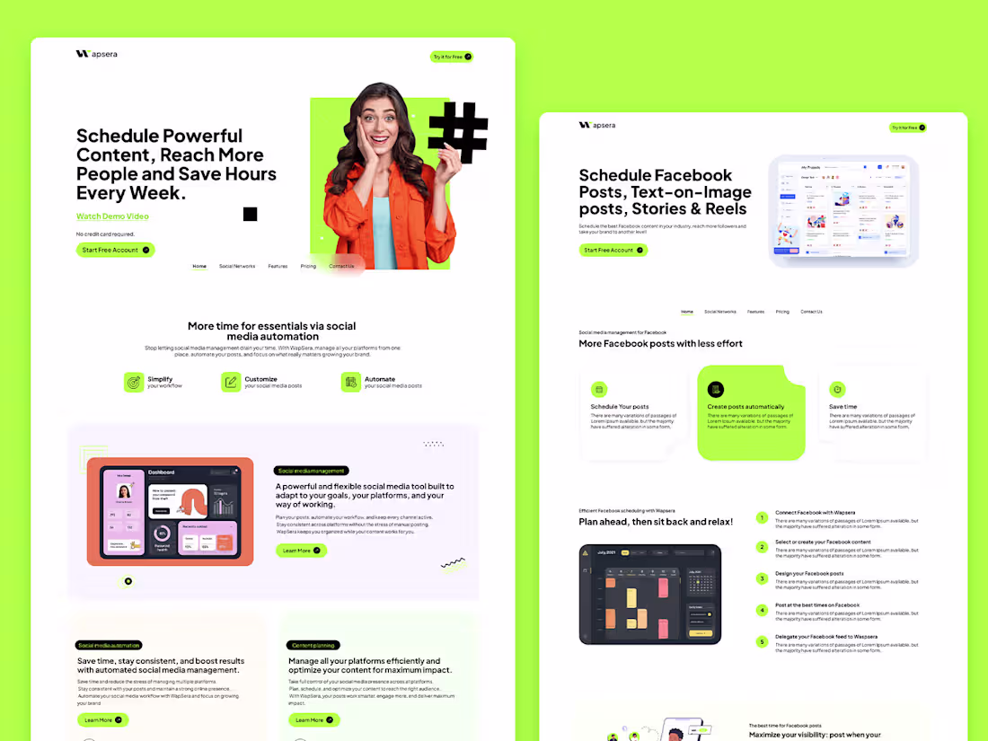 Cover image for Wapsera Webdesign 