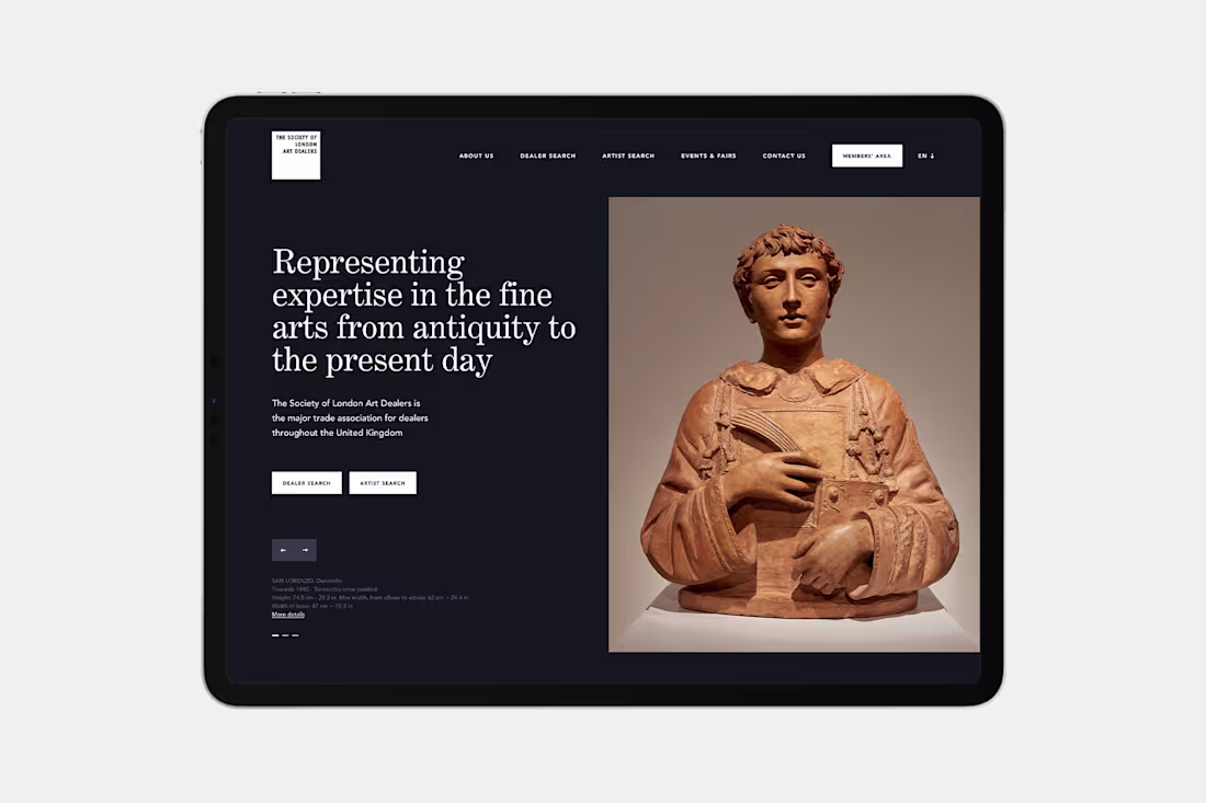 Cover image for Website Design & Development for SLAD