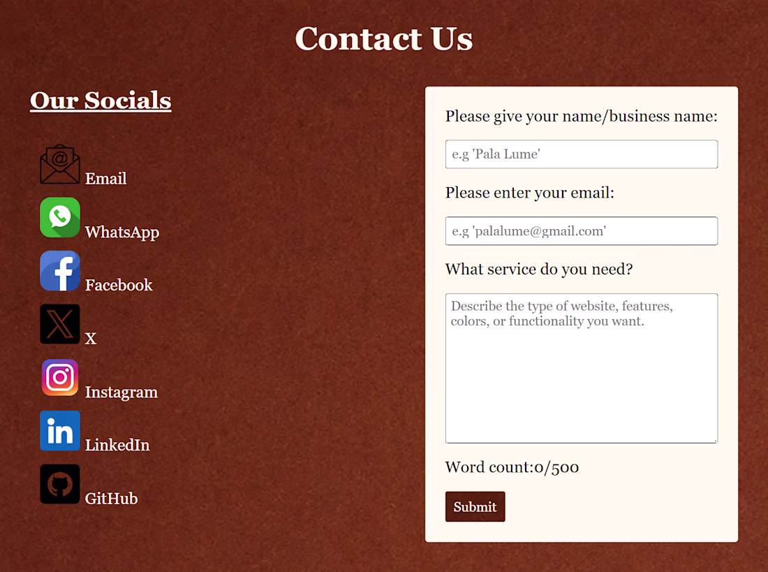 Cover image for Custom contact form with WhatsApp