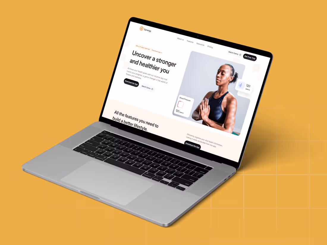 Cover image for Synergy Health App