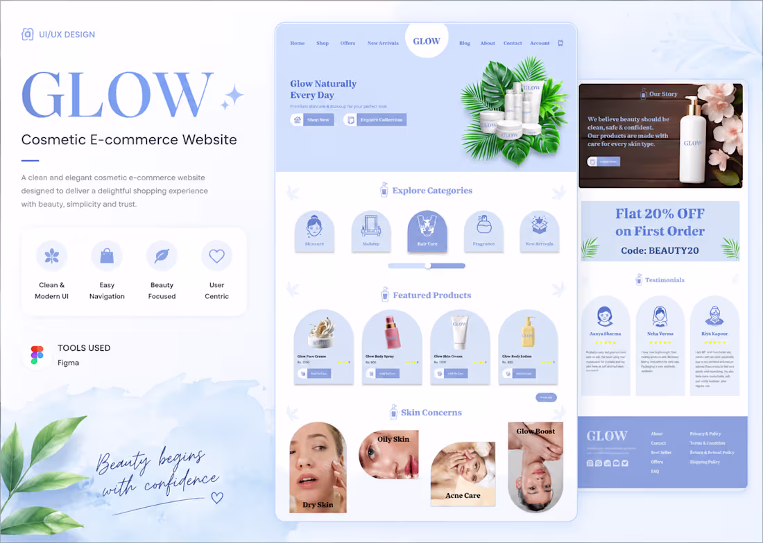 Cover image for Beauty Product App UI/UX –