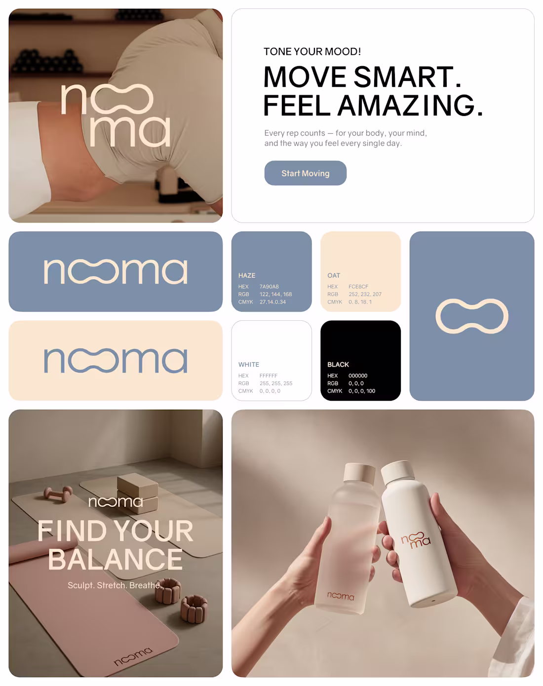 Cover image for Logo and visual identity for