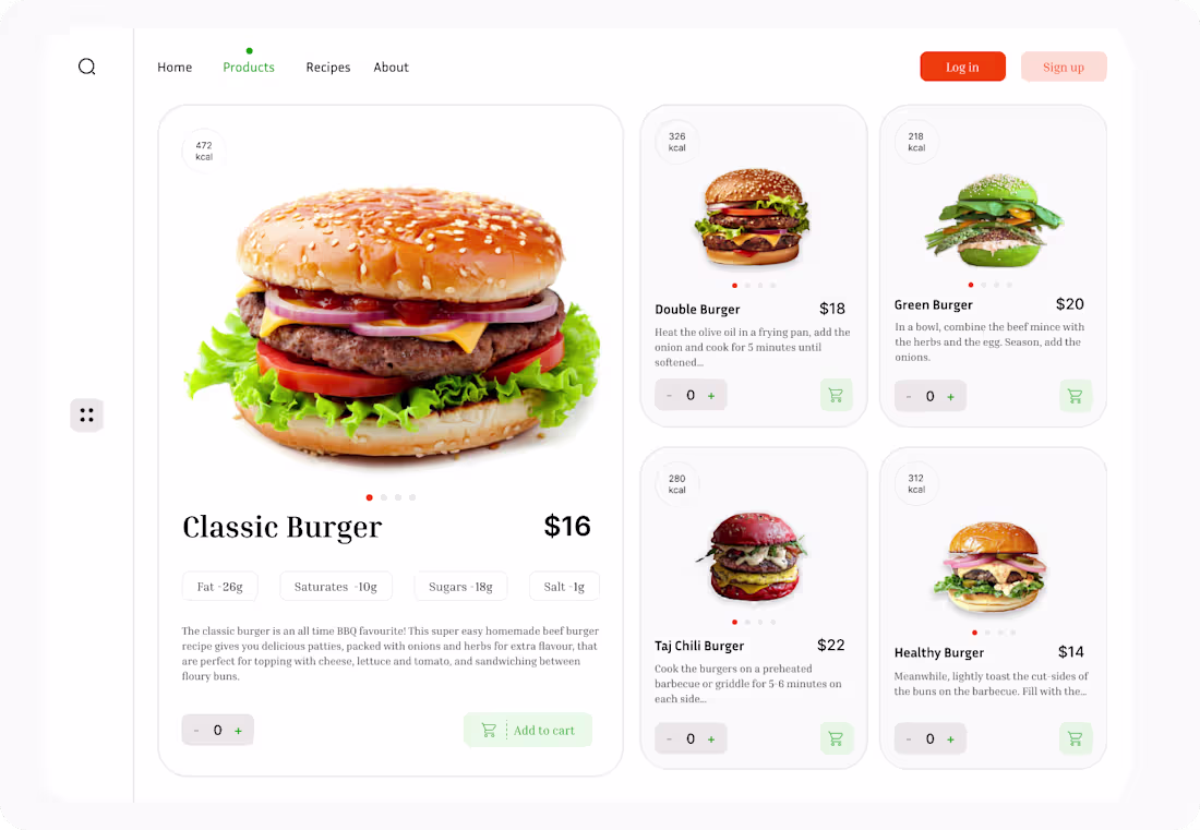 Cover image for Burger Co. - Food Ordering