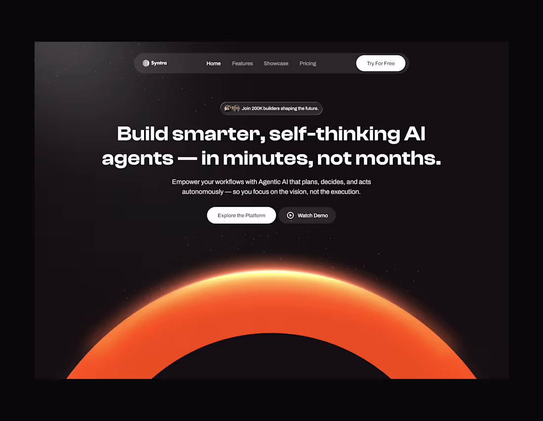 Cover image for Hero section design for the AI Startups✨
