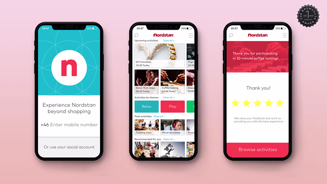 Cover image for Nordstan Plus - activity mall app