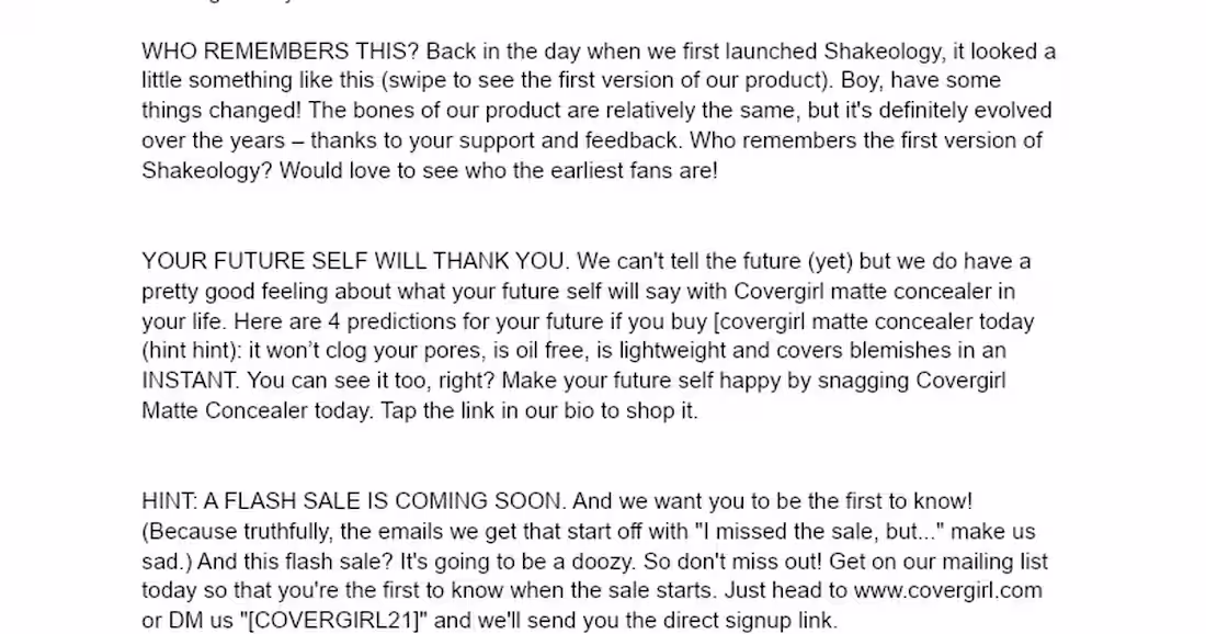 Cover image for Product Copywriting Sample