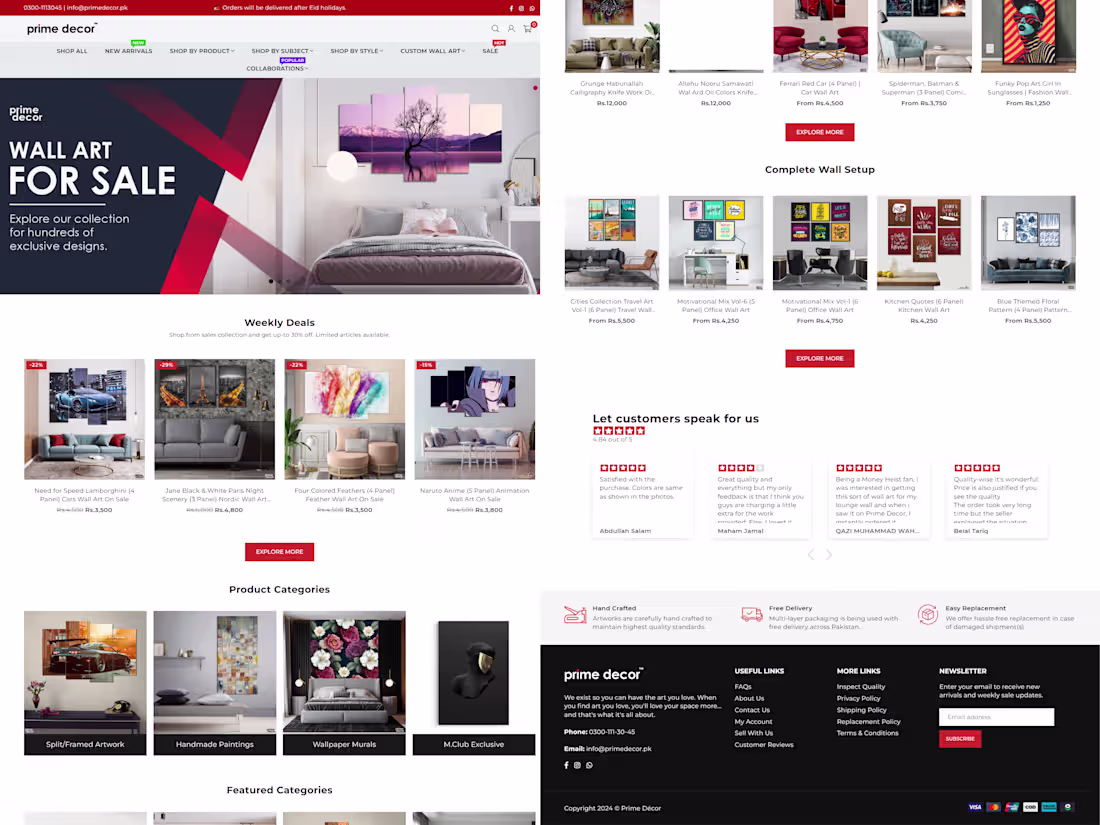 Cover image for Shopify Website