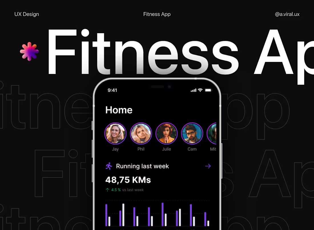 Cover image for Fitness Mobile App Design
