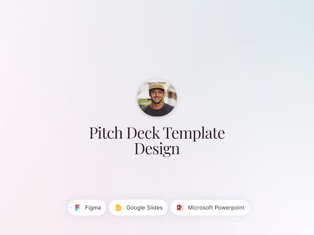 Cover image for Pitch Deck Template Design
