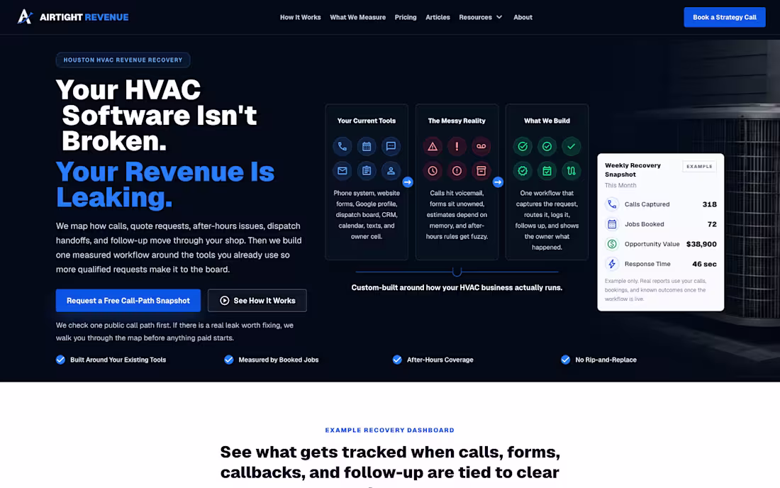 Cover image for Airtight Revenue, an AI voice