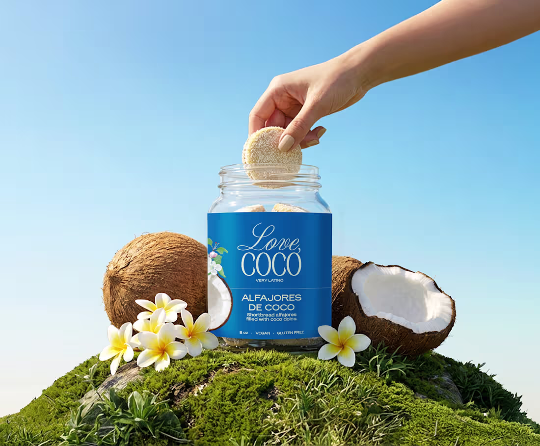 Cover image for Love, Coco — Dessert Brand Identity