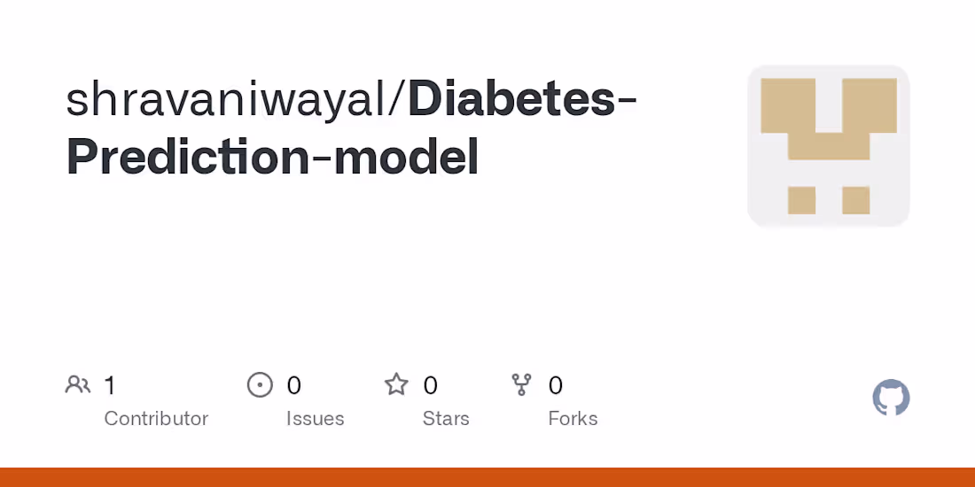 Cover image for Diabetes Prediction using Logistic Regression