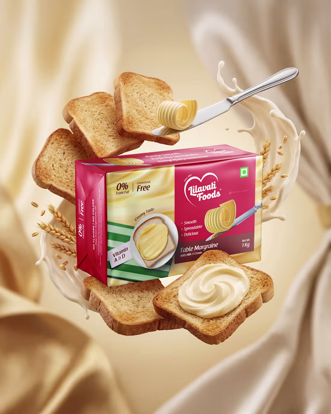 Cover image for Butter Brick Packaging Design |