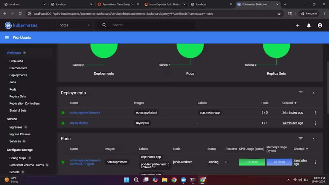 Cover image for A full-stack notes application built