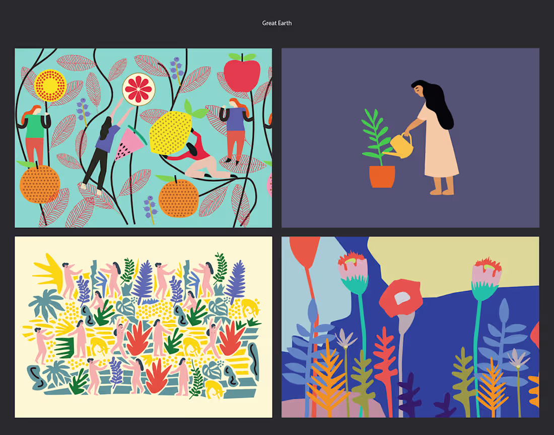 Cover image for Illustrations by Jonathan Beach :: Behance