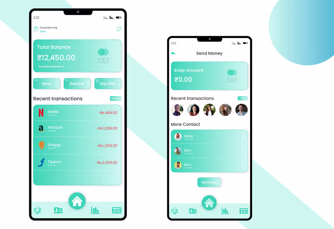 Cover image for Banking & Finance App UI