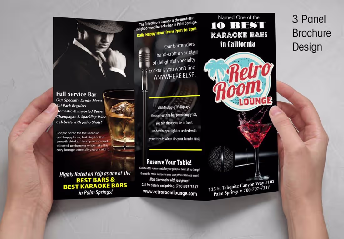 Cover image for 3 Panel Brochure Design for