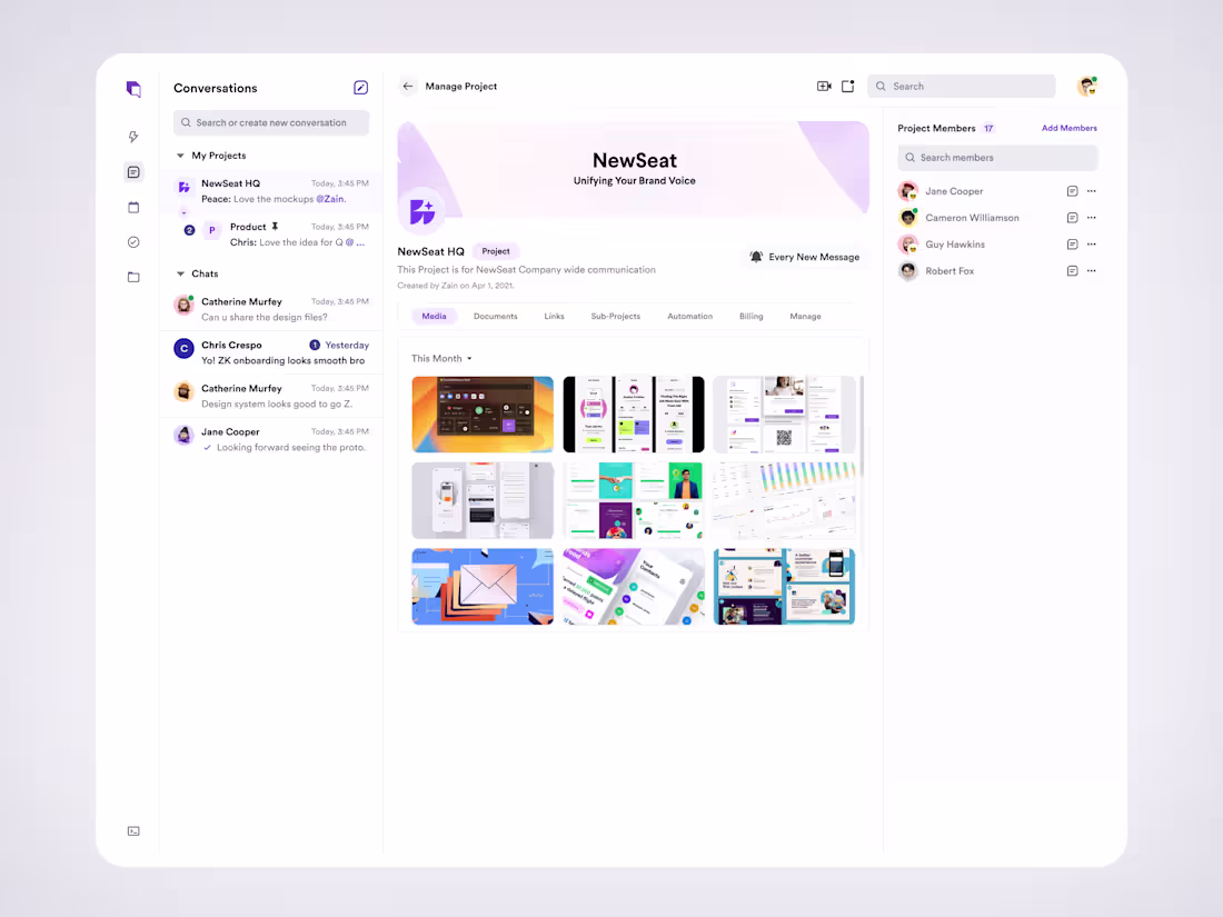 Cover image for Manage Projects ⚡ for SaaS