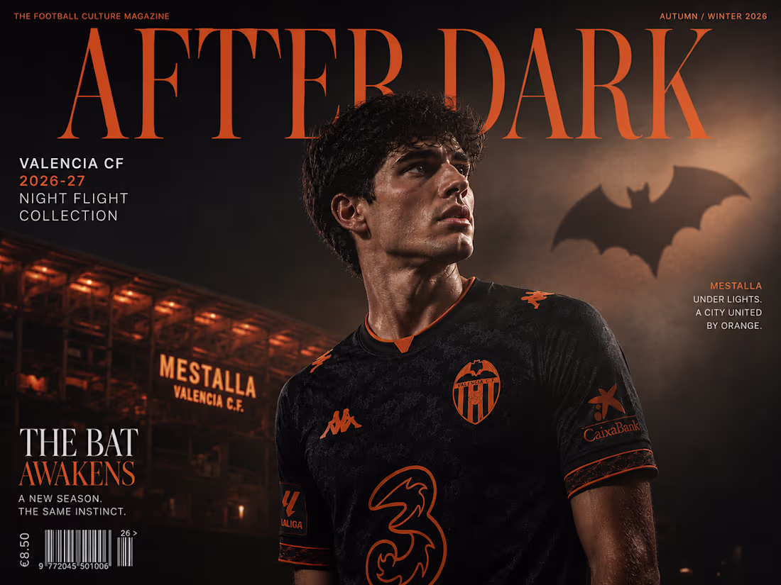 Cover image for Valencia CF Night Flight Campaign.