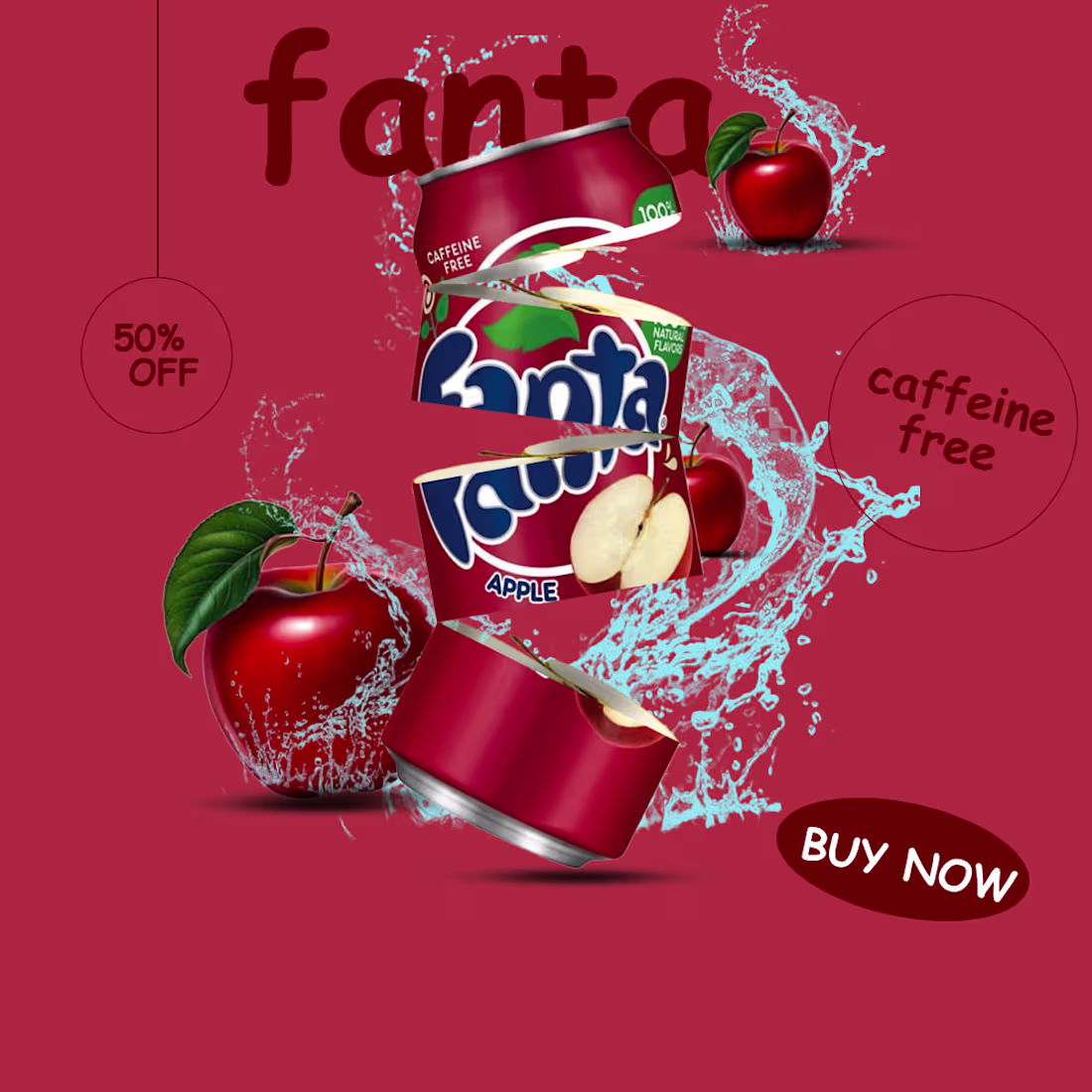 Cover image for Refreshing twist of apple 🍏✨