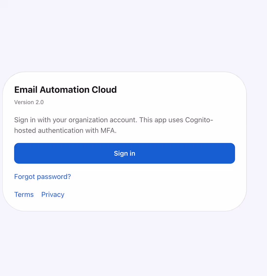Cover image for Enterprise email automation platform built